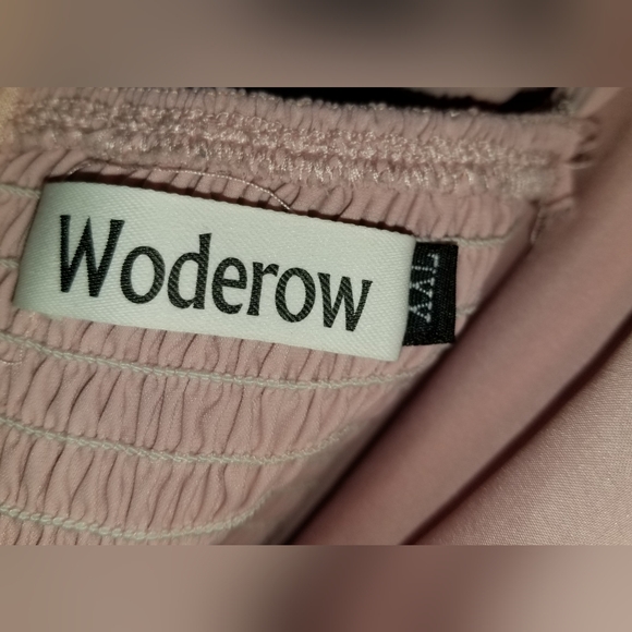 Women's Woderow Mauve Pink Spaghetti Strap Long Elegant Dress XXL - Picture 2 of 3